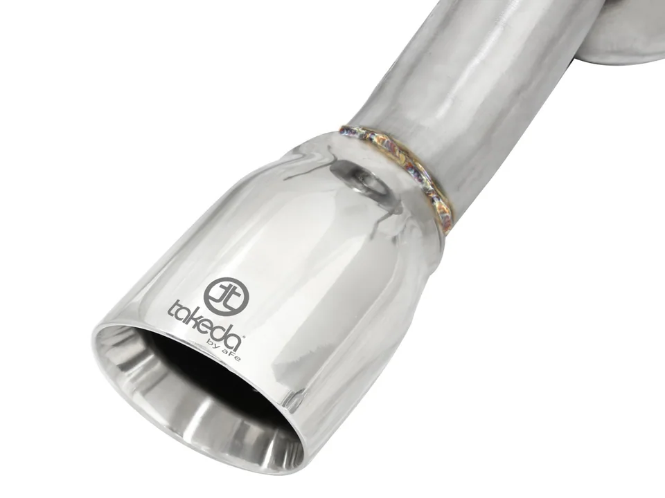 aFe POWER 07-08 Honda Fit L4-1.5L 2in. 304 SS Axle-Back Exhaust System 49-36611 4 of 6