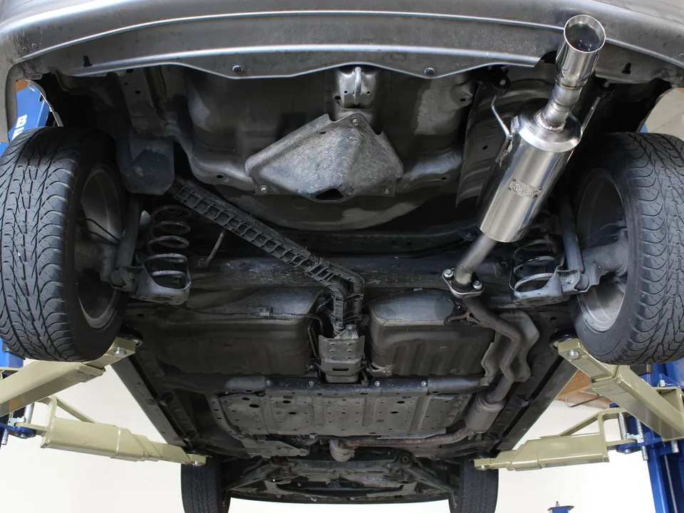 aFe POWER 07-08 Honda Fit L4-1.5L 2in. 304 SS Axle-Back Exhaust System 49-36611 5 of 6