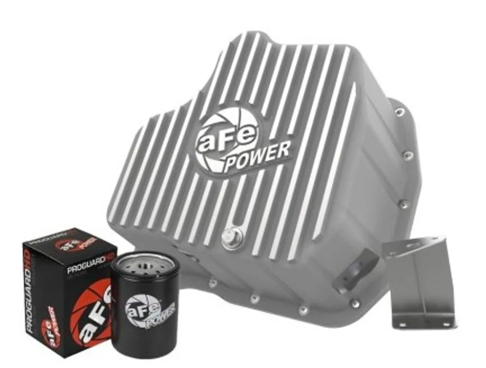 aFe Power 11-16 GM Diesel 2500HD / 3500HD V8-6.6L (TD) Street Series Engine Oil Pan Raw w/ Machined 46-71080A 1 of 1