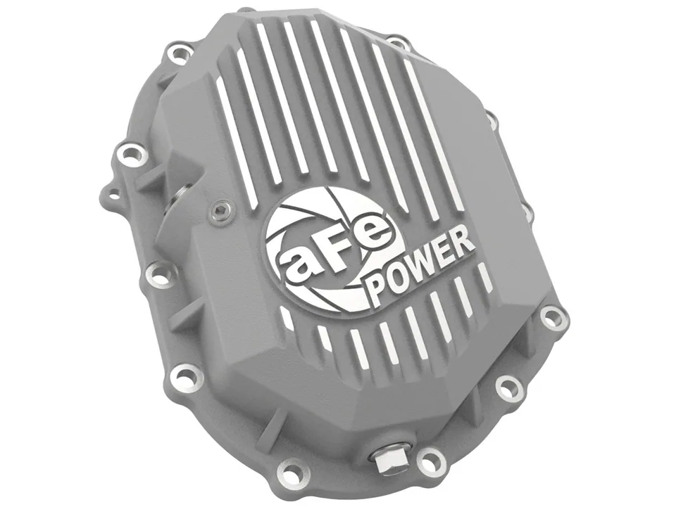 aFe Power 11-19 GM 2500-3500 AAM 9.25 Axle Front Differential Cover Raw Machined Street Series 46-71050A 2 of 6
