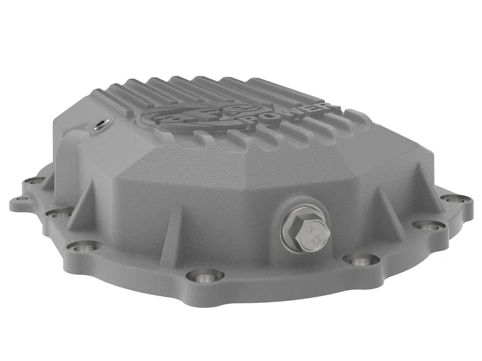 aFe Power 11-19 GM 2500-3500 AAM 9.25 Axle Front Differential Cover Raw Machined Street Series 46-71050A 5 of 6