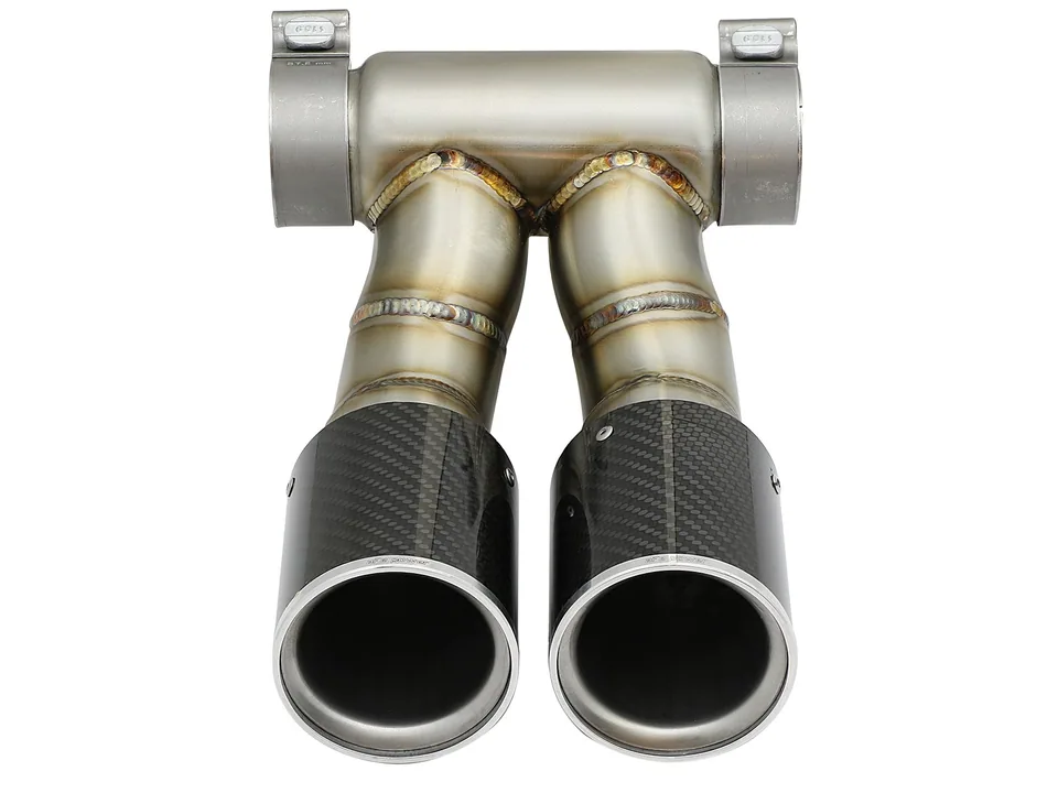 aFe Power 13-16 Porsche Cayman S / Boxster S Carbon Fiber Exhaust Tip Upgrade 49C36413-C 2 of 6
