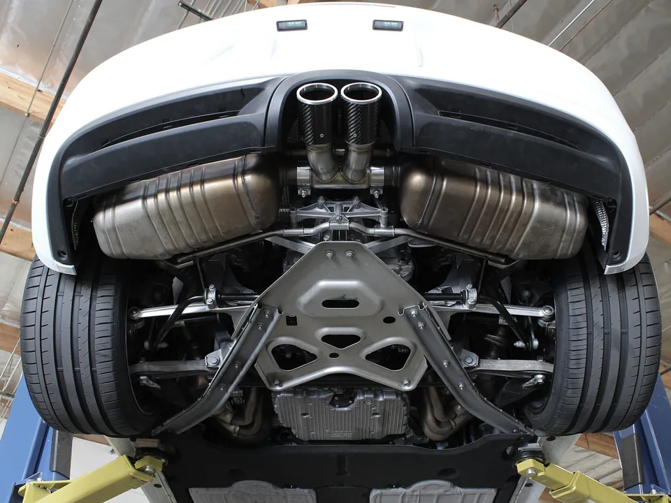 aFe Power 13-16 Porsche Cayman S / Boxster S Carbon Fiber Exhaust Tip Upgrade 49C36413-C 6 of 6