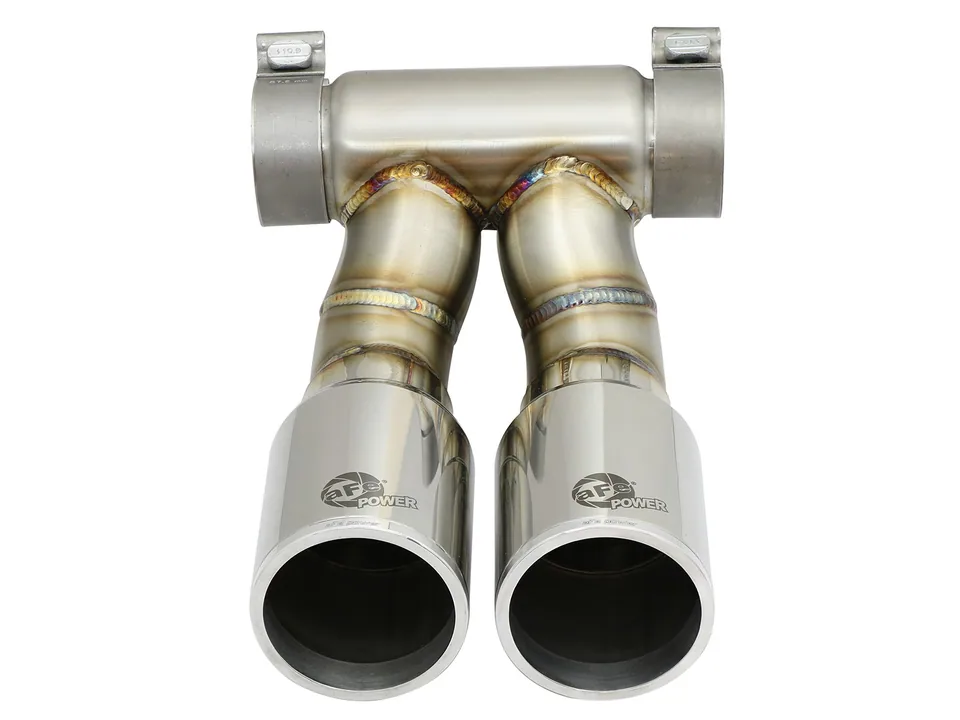 aFe Power 13-16 Porsche Cayman S / Boxster S Polish Exhaust Tip Upgrade 49C36413-P 2 of 6
