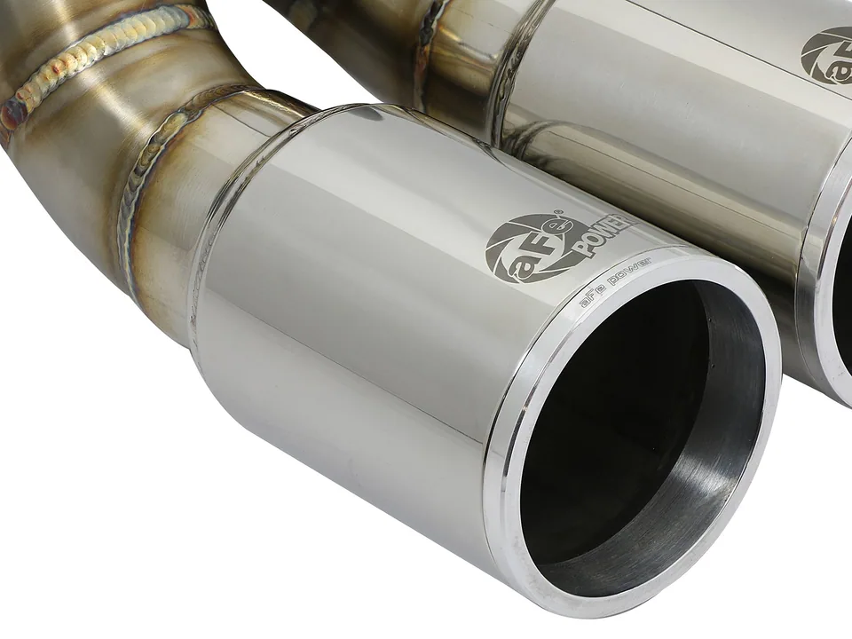 aFe Power 13-16 Porsche Cayman S / Boxster S Polish Exhaust Tip Upgrade 49C36413-P 5 of 6