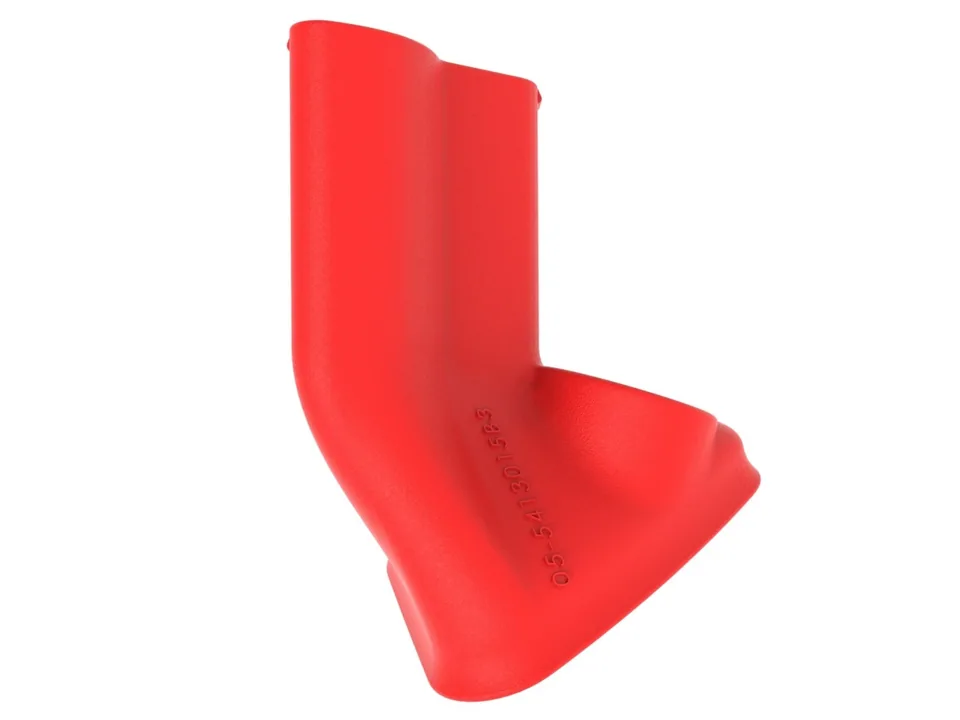 aFe Power 15-20 Ford Mustang 2.3l L4/3.7l V6/5.0l V8 Dynamic Air Scoop - Red 54-13015SR 4 of 6