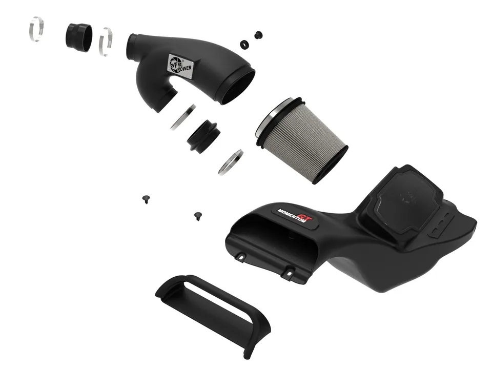 aFe POWER 21-22 F-150/Raptor Momentum GT Pro Dry S Intake System 2021+ Ford F-150 V6-3.5L (tt) 50-70072D 2 of 6