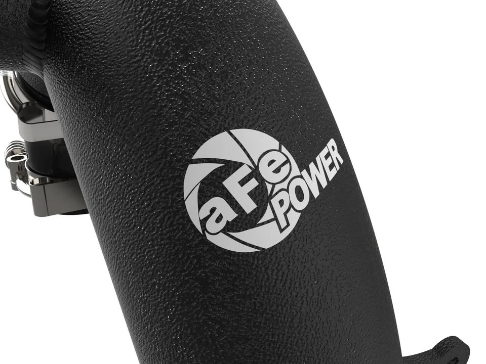 aFe Power 21-22 Ford Bronco L4-2.3L (t) BladeRunner 3 IN Aluminum Hot Charge Pipe Black 46-20578-B 2 of 6