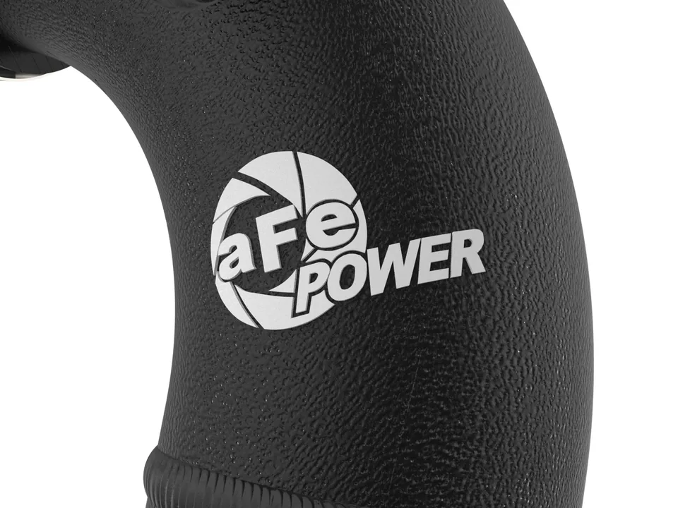 aFe Power 21-22 Ford Bronco L4-2.3L (t) BladeRunner 3in Aluminum Cold Charge Pipe Black 46-20579-B 2 of 6