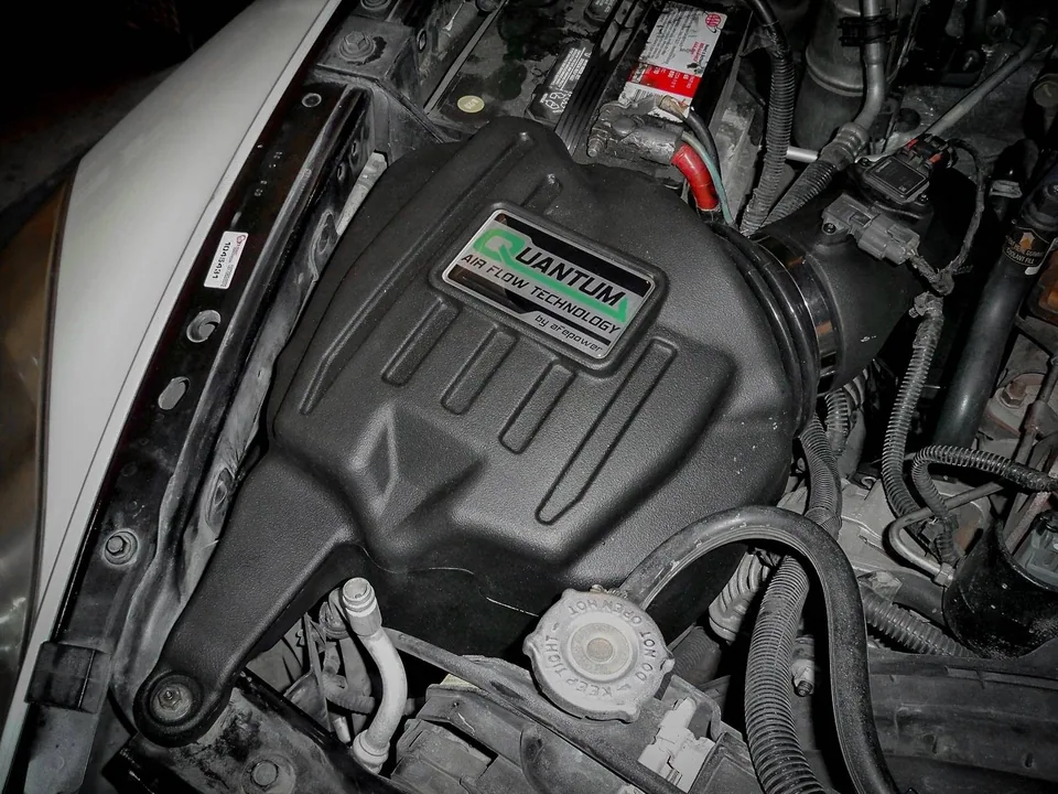 aFe 07-09 Ram 2500/3500 Cummins L6-6.7L (td) Quantum Cold Air Intake System w/ Pro Dry S Filter 53-10026D 3 of 6