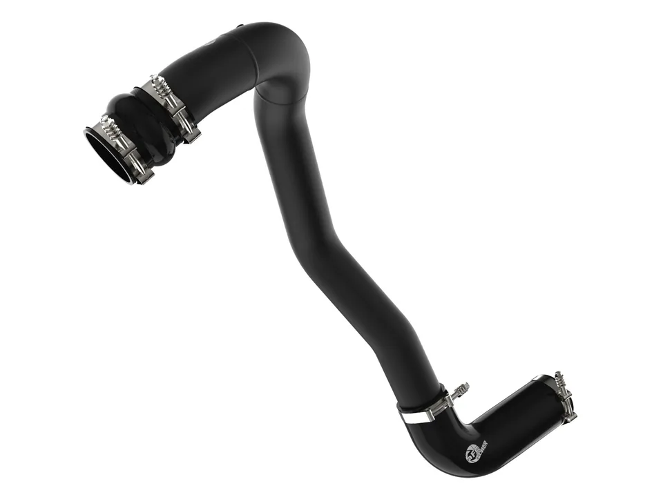 afe 08-10 Ford Trucks V8-6.4L (td) BladeRunner 3 IN Aluminum Hot Charge Pipe - Black 46-20079-B 6 of 6