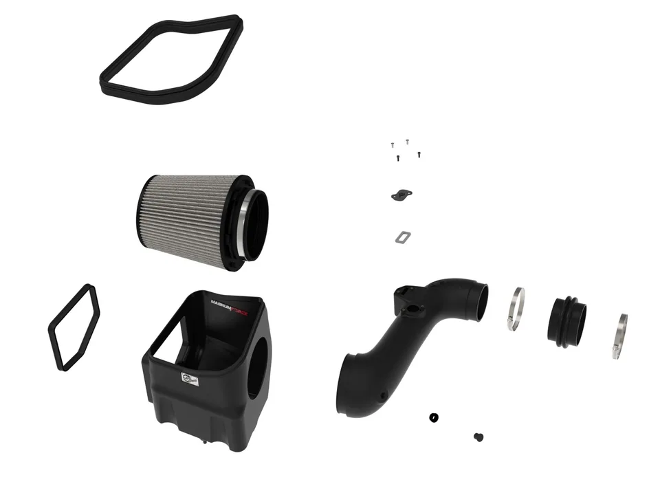 aFe 11-16 GM Silverado / Sierra 2500/3500HD (6.6L V8) MagnumFORCE Intake Stage-2 Pro DRY S 54-13016D 2 of 6