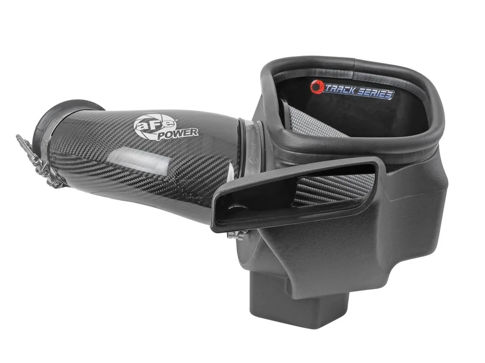 aFe 12-21 Jeep Grand Cherokee 6.4L Track Series Carbon Fiber Cold Air Intake w/Pro Dry S Filter 57-10014D 5 of 6