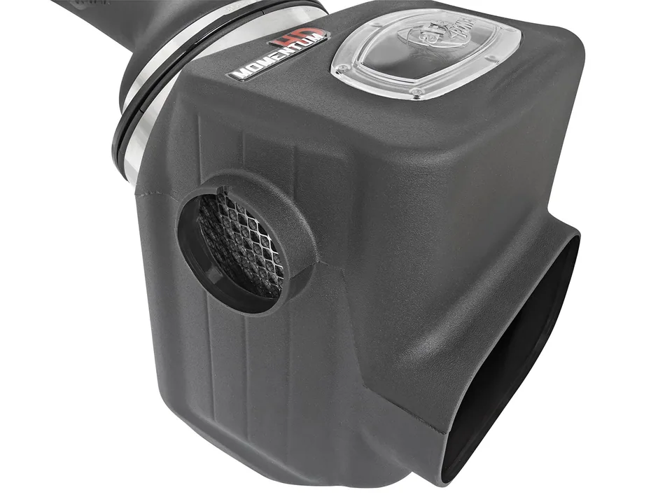 aFe 16-19 Nissan Titan XD V8 5.0L Momentum HD Cold Air Intake System w/ Pro DRY S Media 51-76105 4 of 6