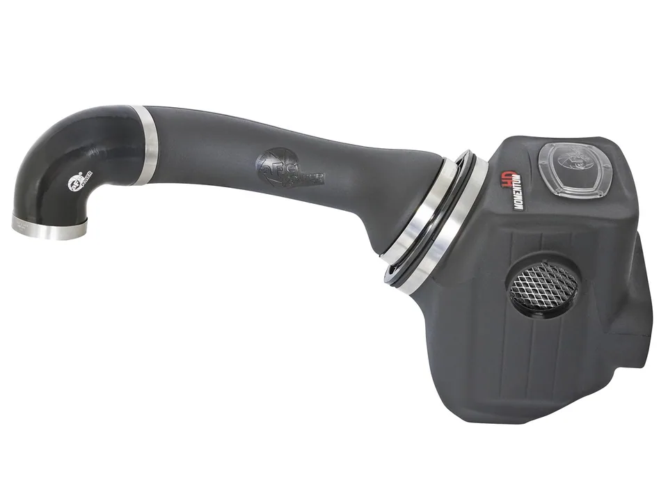 aFe 16-19 Nissan Titan XD V8 5.0L Momentum HD Cold Air Intake System w/ Pro DRY S Media 51-76105 5 of 6