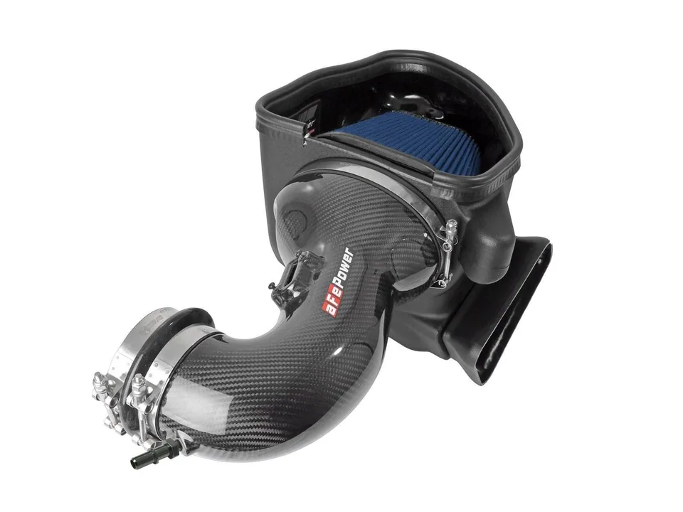 aFe 17-12 Chevrolet Camaro ZL1 (6.2L-V8) Track Series Carbon Fiber CAI System w/ Pro 5R Filters 57-10018R 4 of 6
