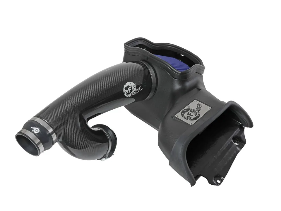 aFe 17-20 Ford F-150/Raptor Track Series Carbon Fiber Cold Air Intake System With Pro 5R Filters 57-10010R 3 of 6