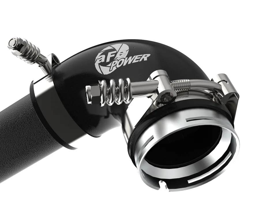 aFe 17-22 BMW 540i (G30/G31/G38) B58 L6 3.0L (t) BladeRunner 3in Aluminum Hot Charge Pipe - Black 46-20548-B 5 of 6