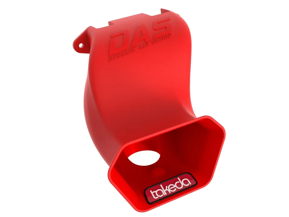 aFe 18-20 Hyundai Elantra GT L4-1.6L (t) Takeda Momentum Dynamic Air Scoop - Red 56-70005SR 4 of 6