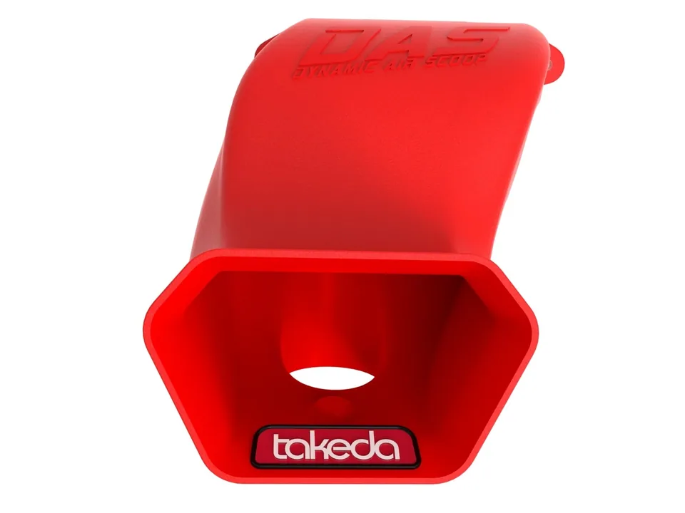 aFe 18-20 Hyundai Elantra GT L4-1.6L (t) Takeda Momentum Dynamic Air Scoop - Red 56-70005SR 5 of 6