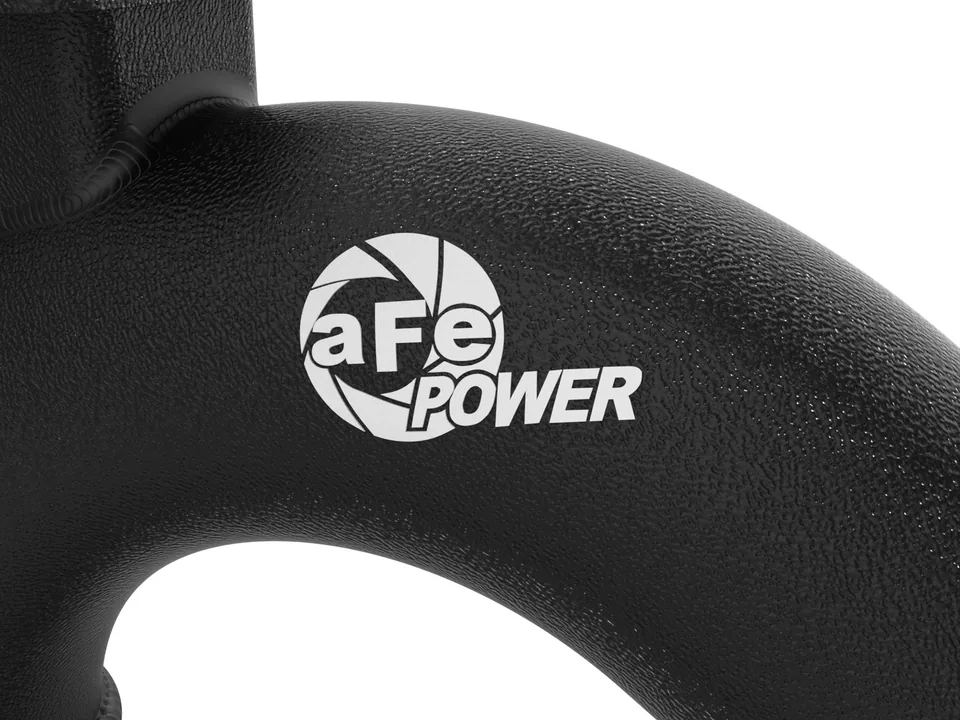 aFe 18-22 Kia/Genesis Singer/G70 V6-3.3L BladeRunner Alum Hot/Cold Charge Pipe Kit Black 46-20504-B 3 of 6