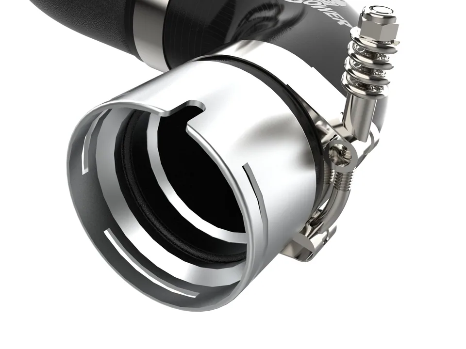 aFe 18-22 Kia/Genesis Singer/G70 V6-3.3L BladeRunner Alum Hot/Cold Charge Pipe Kit Black 46-20504-B 6 of 6