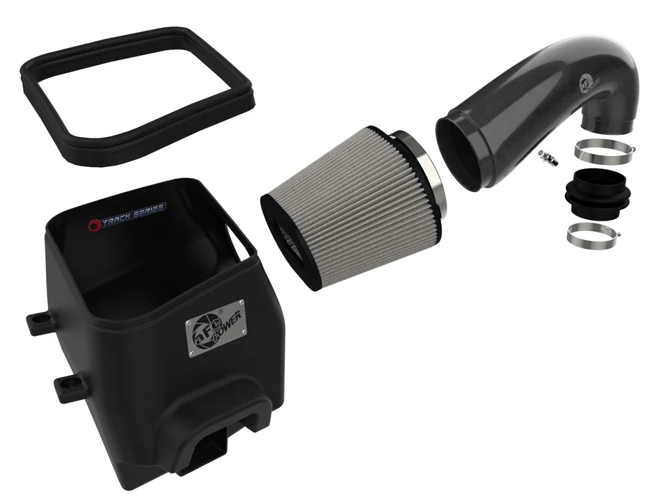 aFe 19-20 Dodge RAM 1500 5.7L Track Series Carbon Fiber Cold Air Intake System w/Pro DRY S Filter 57-10011D 2 of 6