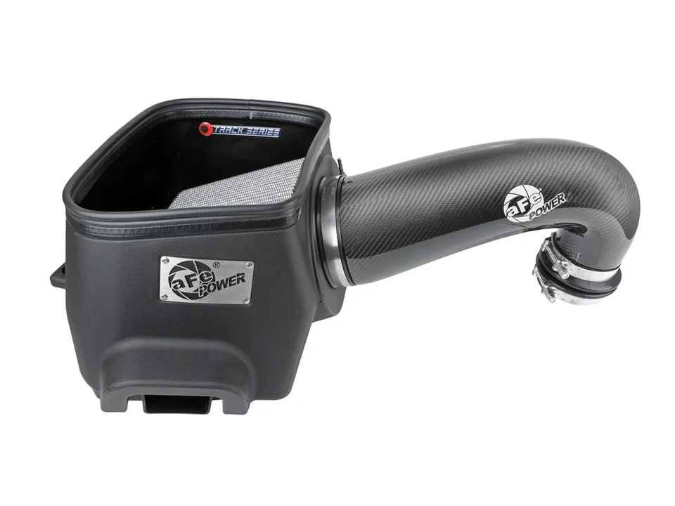 aFe 19-20 Dodge RAM 1500 5.7L Track Series Carbon Fiber Cold Air Intake System w/Pro DRY S Filter 57-10011D 5 of 6
