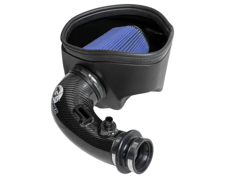 aFe 19-22 BMW Z4 30i L4-2.0L (t) Track Series Carbon Fiber Cold Air Intake System w/ Pro 5R Filter 57-10026R 4 of 6