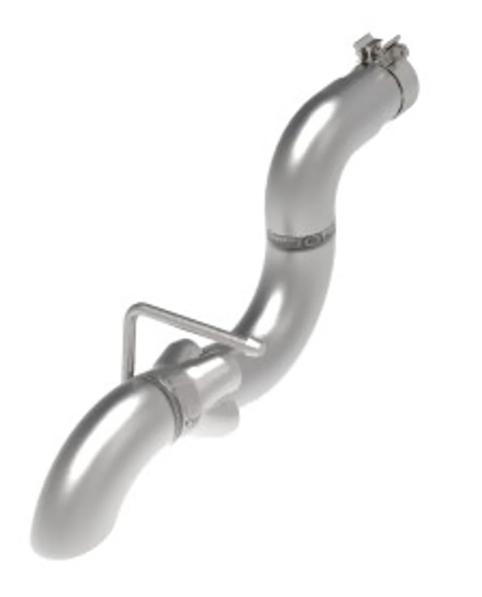 aFe 20-21 Jeep Wrangler (JL) Large Bore-HD 3 IN 304 Stainless Steel DPF-Back Hi-Tuck Exhaust System 49-38091 1 of 1