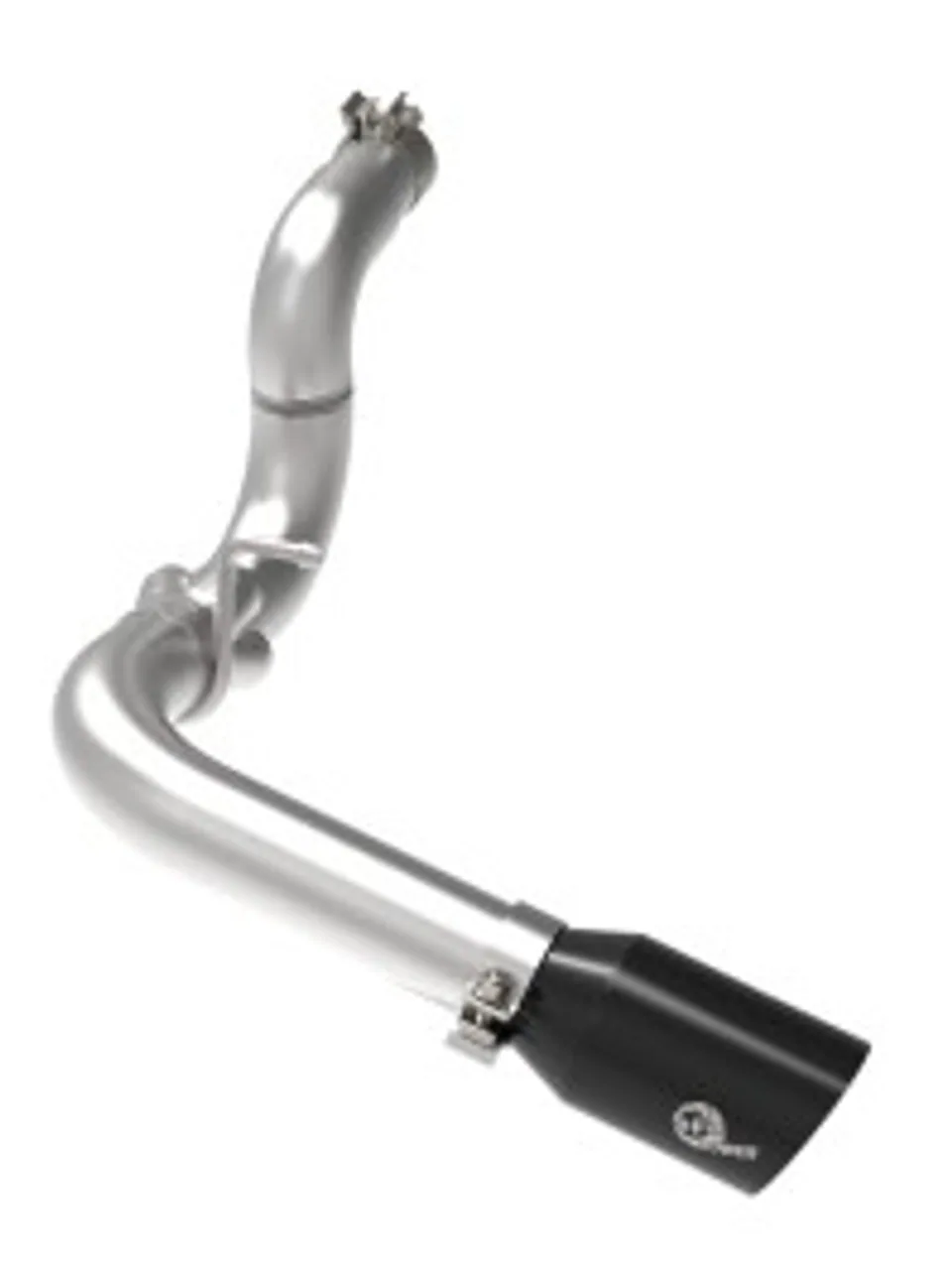 aFe 20-21 Jeep Wrangler Large Bore-HD 3in 304 Stainless Steel DPF-Back Exhaust System - Black Tip 49-38092-B 1 of 1