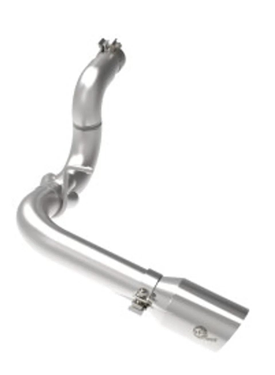 aFe 20-21 Jeep Wrangler Large Bore-HD 3in 304 Stainless Steel DPF-Back Exhaust System - Polished Tip 49-38092-P 1 of 1