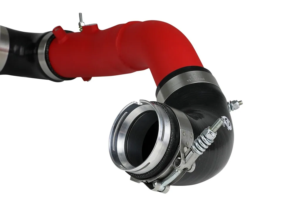 aFe 20-21 Toyota Supra 3.0L 3in Red Intercooler Tube - Hot 46-20398-R 5 of 5