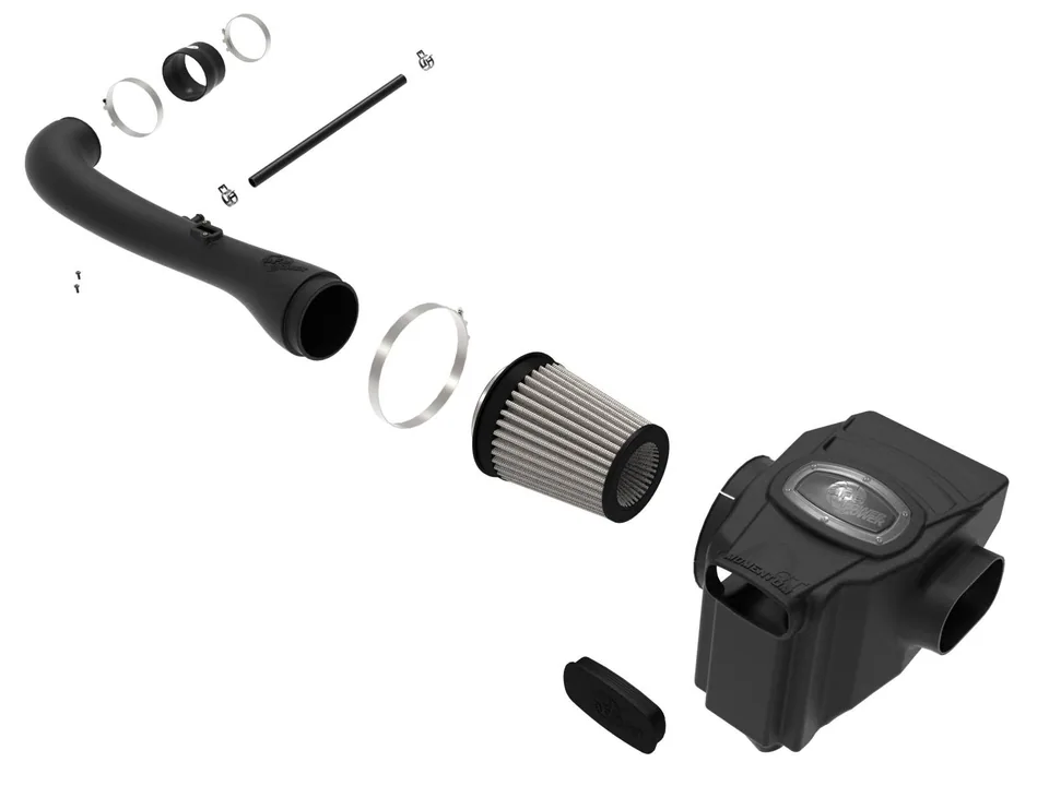 aFe 20-22 Nissan Frontier V6-3.8L Momentum GT Cold Air Intake System w/ Pro DRY S Filter 50-70077D 2 of 6