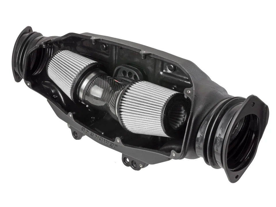 aFe 20-23 Corvette C8 Black Series Carbon Fiber Cold Air Intake System With Pro DRY S Filters 58-10007D 6 of 6