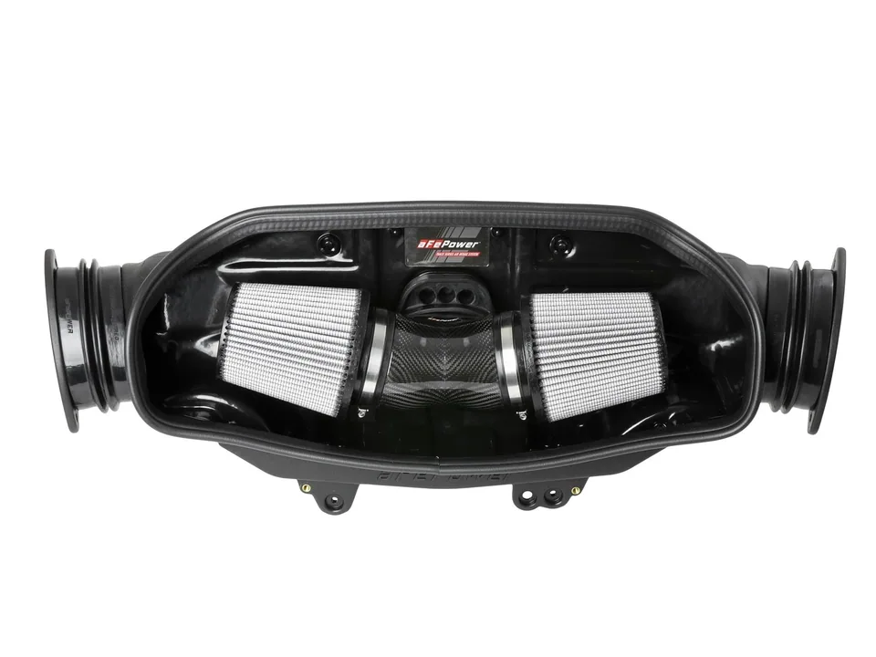 aFe 20-23 Corvette C8 Track Series Carbon Fiber Cold Air Intake System With Pro DRY S Filters 57-10013D 5 of 6