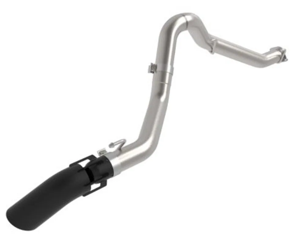 aFe 2021+ Jeep Gladiator V6-3.0L (td) Vulcan Series 3in 304SS HT DPF-Back Exhaust System - Black Tip 49-38094-B 1 of 1