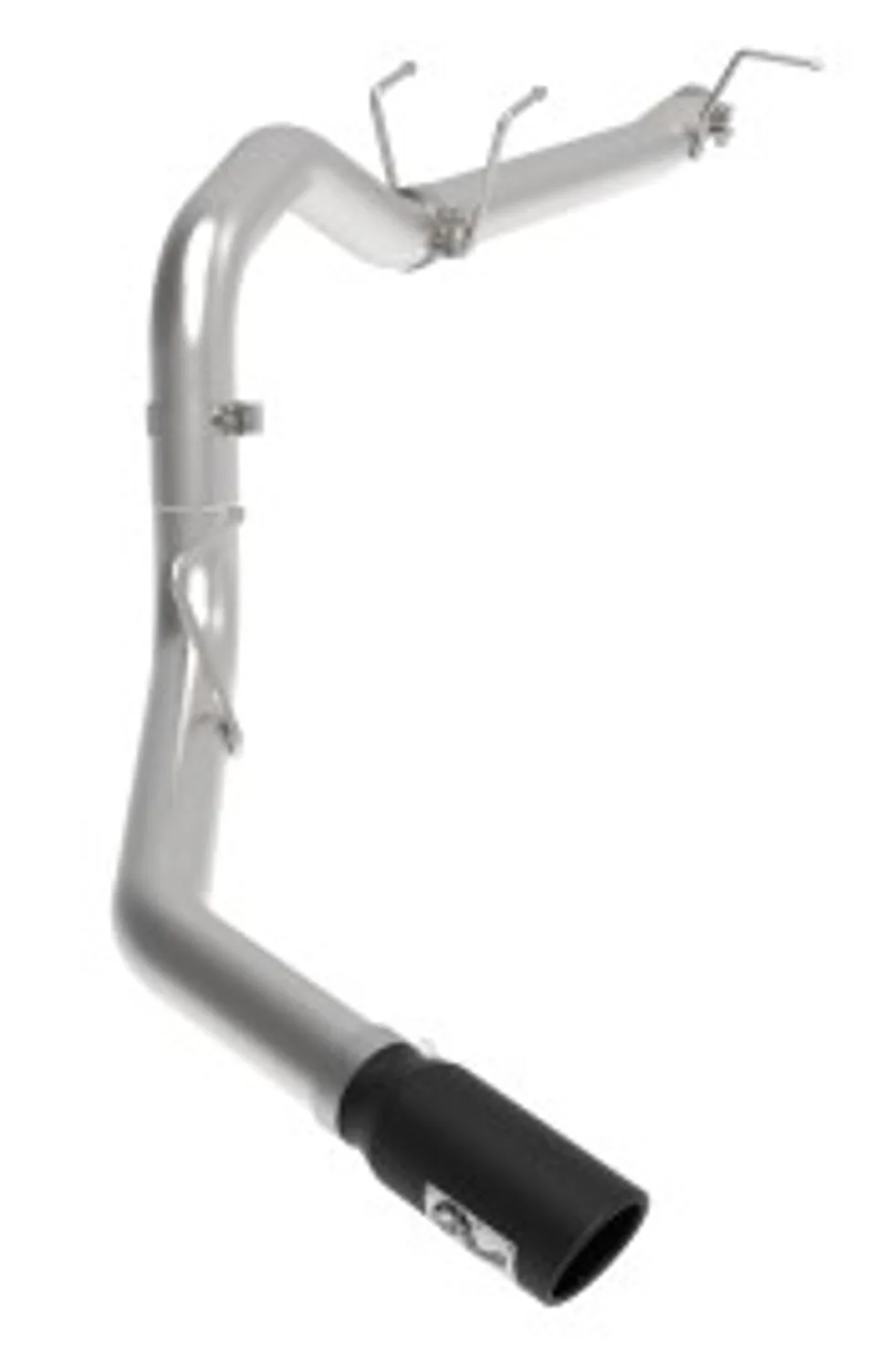 aFe Apollo GT Series 3-1/2in 409 SS Axle-Back Exhaust 17-20 Ford F-250/F-350 Black Tips w/o Muffler 49-43116NM-B 1 of 1