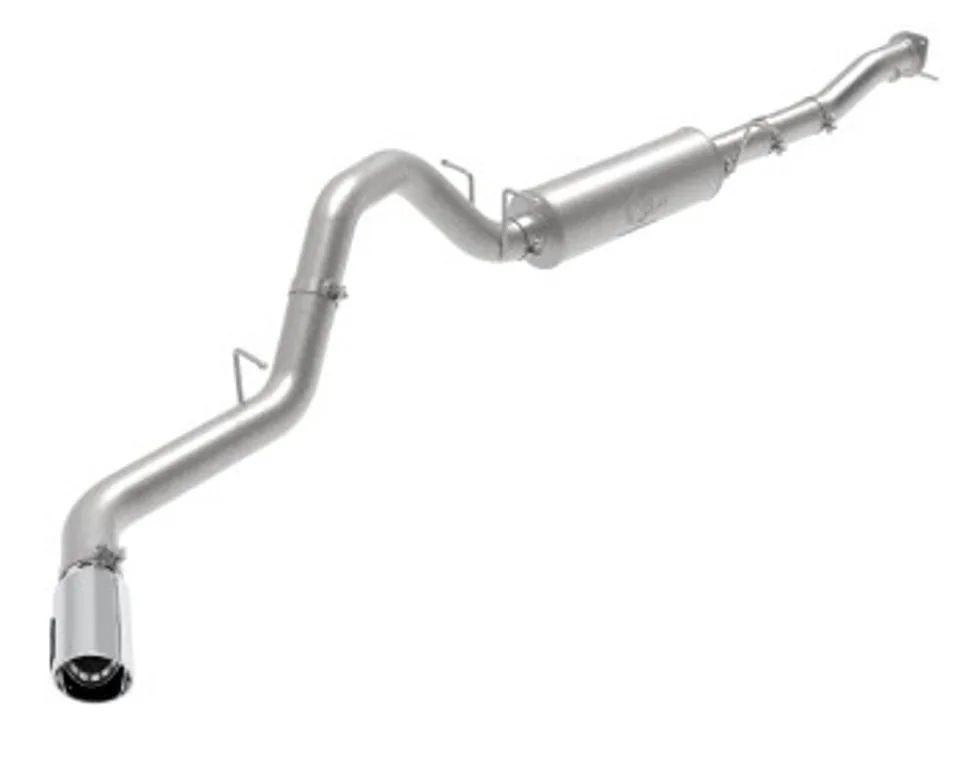 aFe Apollo GT Series 3in 409SS Cat-Back Exhaust w/ Polished Tip 2020 GM 2500/3500HD V8 6.6L L8T 49-44122-P 1 of 1