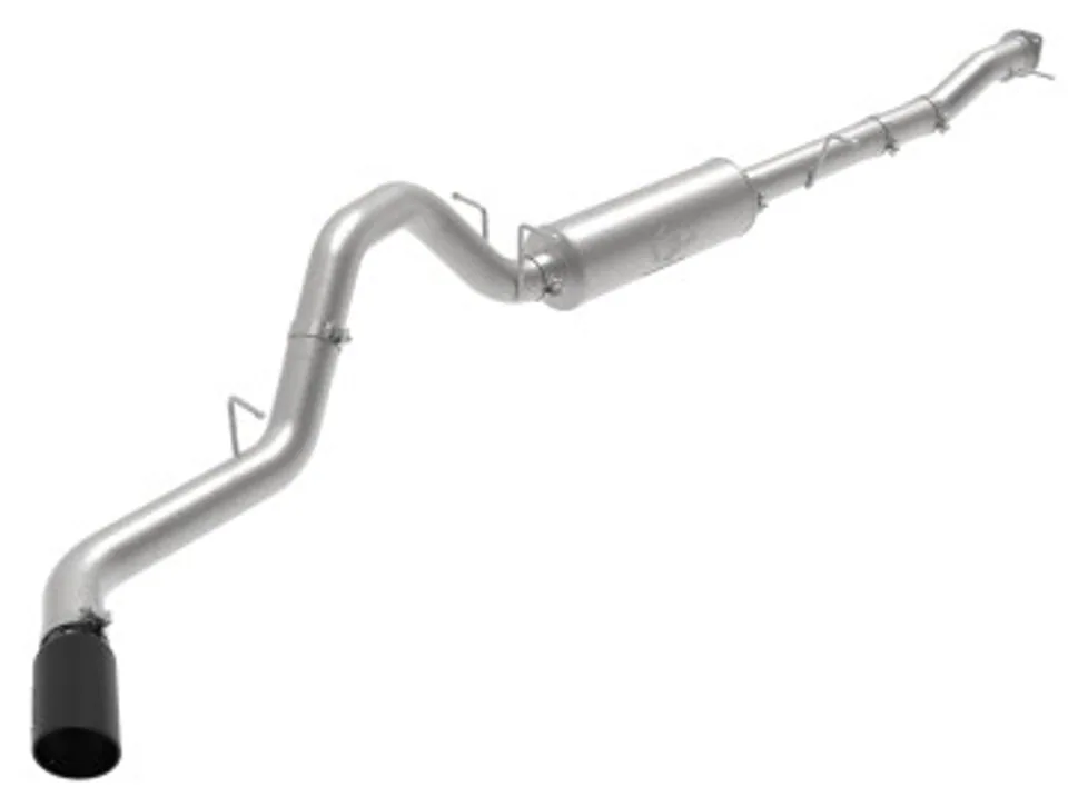 aFe Apollo GT Series 4in 409SS Cat-Back 20-21 GM 2500/3500HD V8-6.6L L8T - Black Tip 49-44123-B 1 of 1