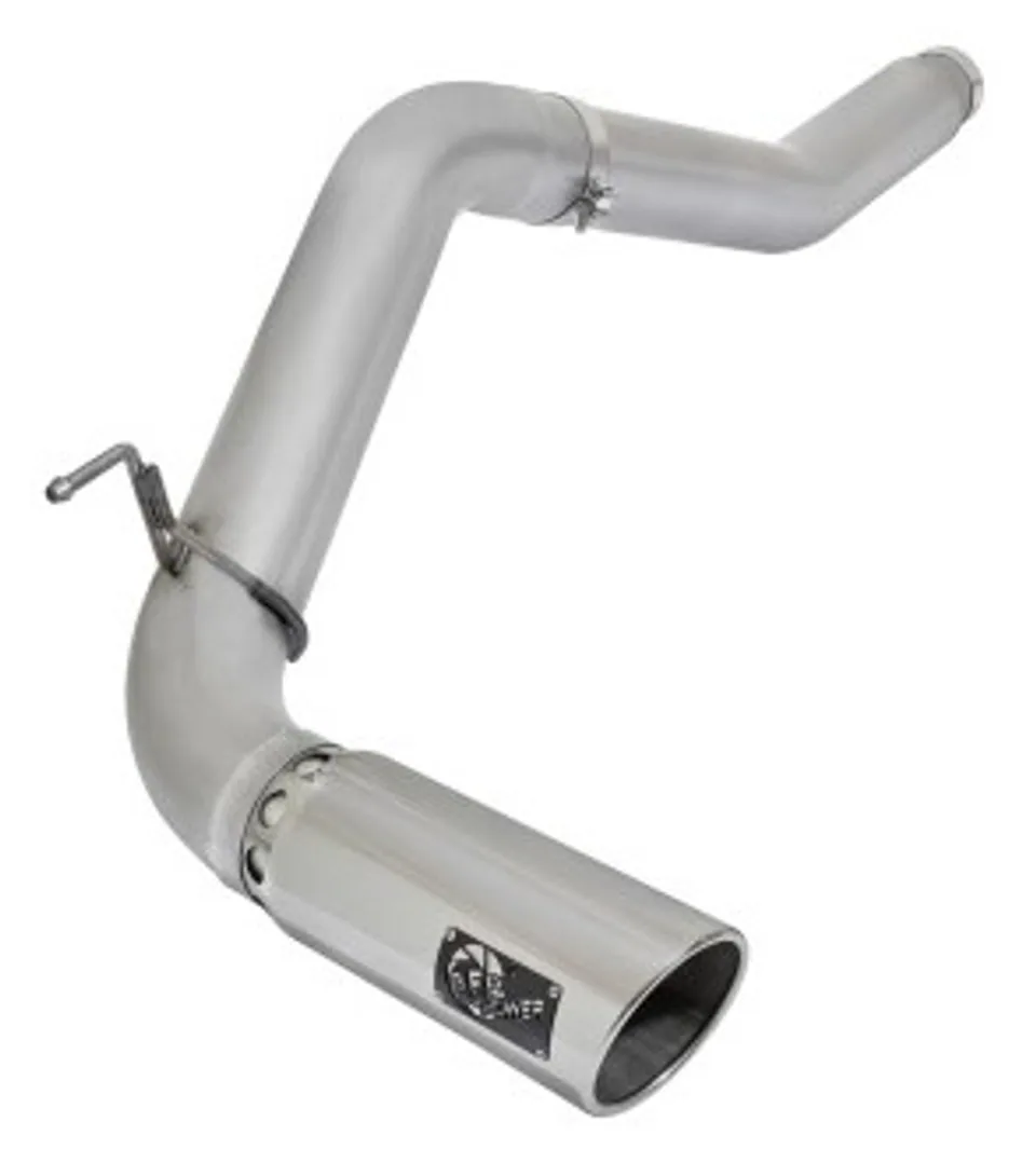 aFe Atlas Exhaust 5in DPF-Back Exhaust Aluminized Steel 2016 Nissan Titan XD V8-5.0L w/ Polished Tip 49-06112-P 1 of 1