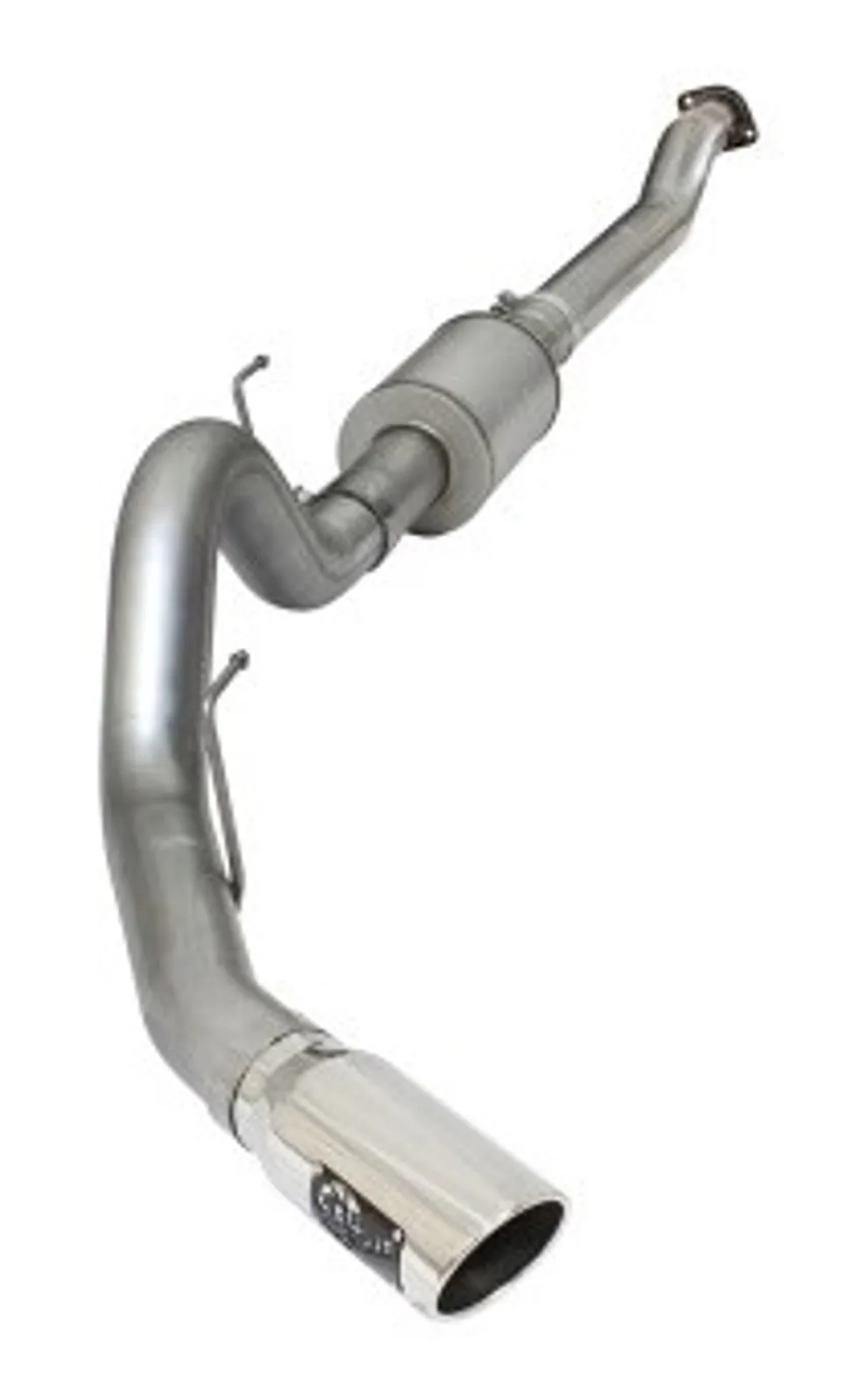 aFe Atlas Exhausts 4in Cat-Back Aluminized Steel Exhaust 2015 Ford F-150 V6 3.5L (tt) Polished Tip 49-03069-P 1 of 1
