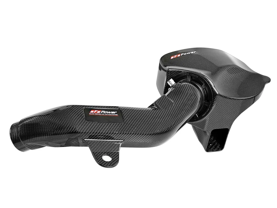 aFe Black Series Carbon Fiber CAIS w/PDS Filter 16-18 BMW M2 (F87) L6-3.0L 58-10004D 4 of 6