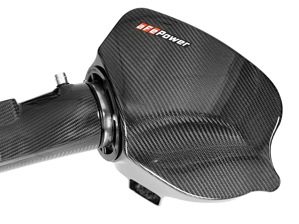 aFe Black Series Carbon Fiber CAIS w/PDS Filter 16-18 BMW M2 (F87) L6-3.0L 58-10004D 5 of 6