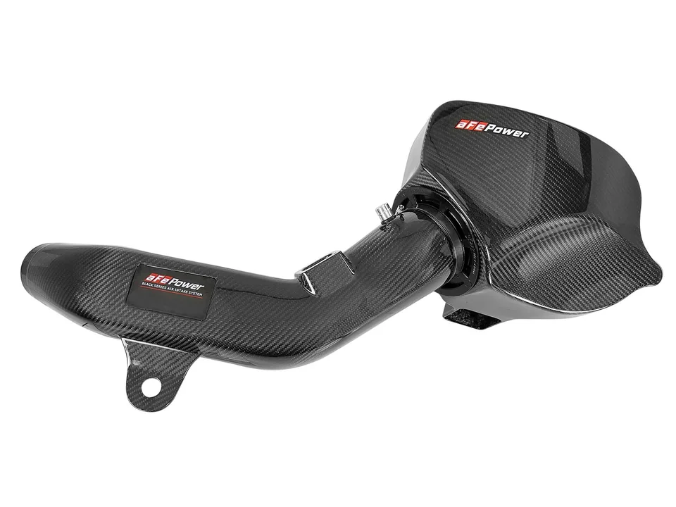 aFe Black Series Carbon Fiber CAIS w/Pro 5R Filter 16-18 BMW M2/12-16 3 Series/14-16 4 Series/13-16 M135i (F87) L6-3.0L 58-10004R 5 of 6