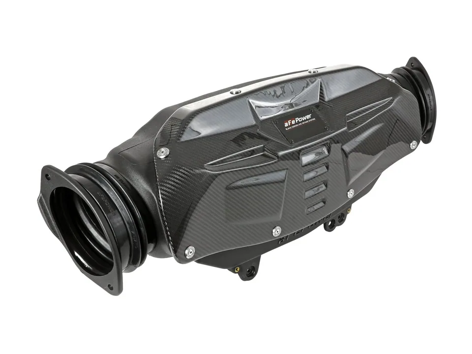 aFe Black Series Carbon Fiber Pro 5R Air Intake System 20-23 Chevrolet Corvette C8 V8 6.2L 58-10007R 3 of 6
