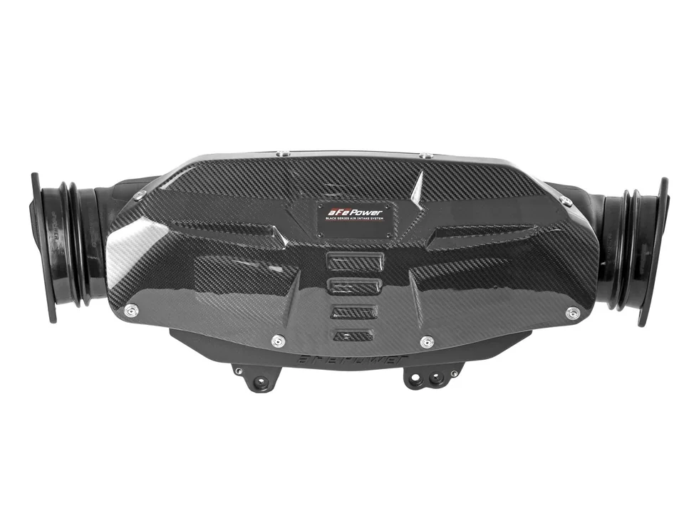 aFe Black Series Carbon Fiber Pro 5R Air Intake System 20-23 Chevrolet Corvette C8 V8 6.2L 58-10007R 4 of 6