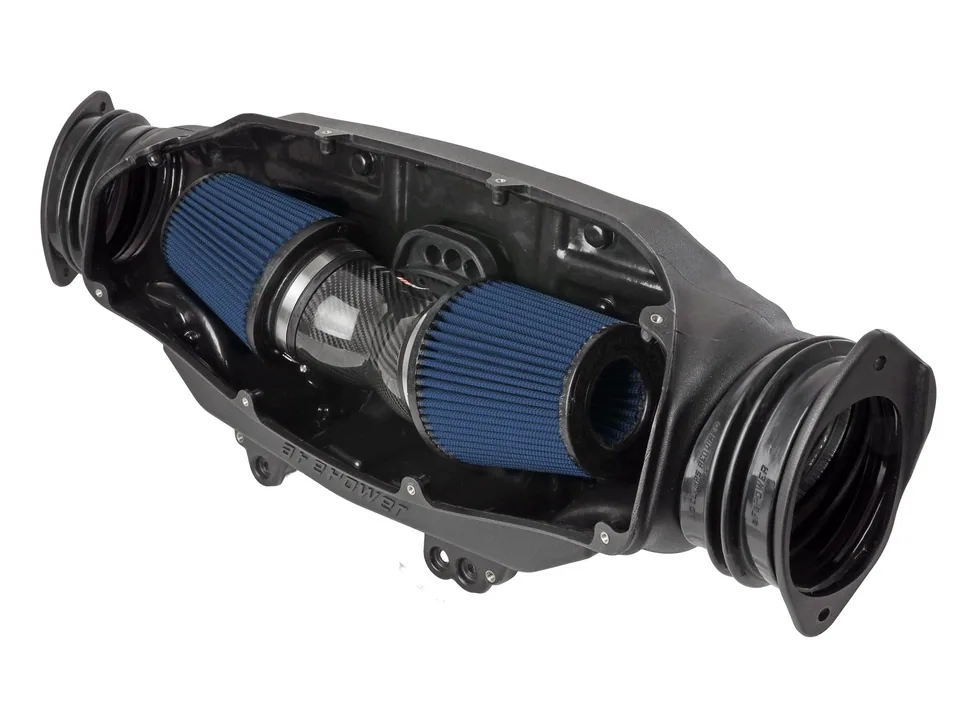 aFe Black Series Carbon Fiber Pro 5R Air Intake System 20-23 Chevrolet Corvette C8 V8 6.2L 58-10007R 6 of 6