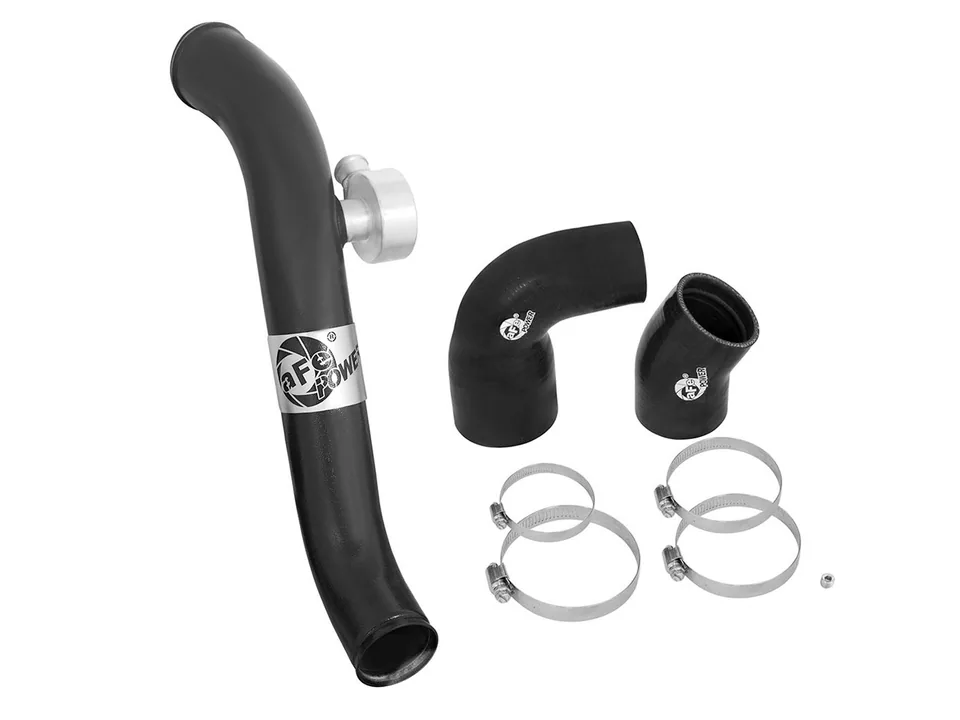 aFe BladeRunner 2 1/2in Intercooler Tube Hot Side 15-21 Ford Mustang EcoBoost L4-2.3L (t) 46-20258-B 2 of 2