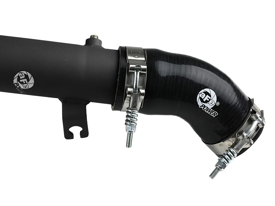 aFe BladeRunner 2.5in Aluminium Hot Side Charge Pipe 15-21 Subaru WRX 2.0T - Black 46-20378-B 3 of 5